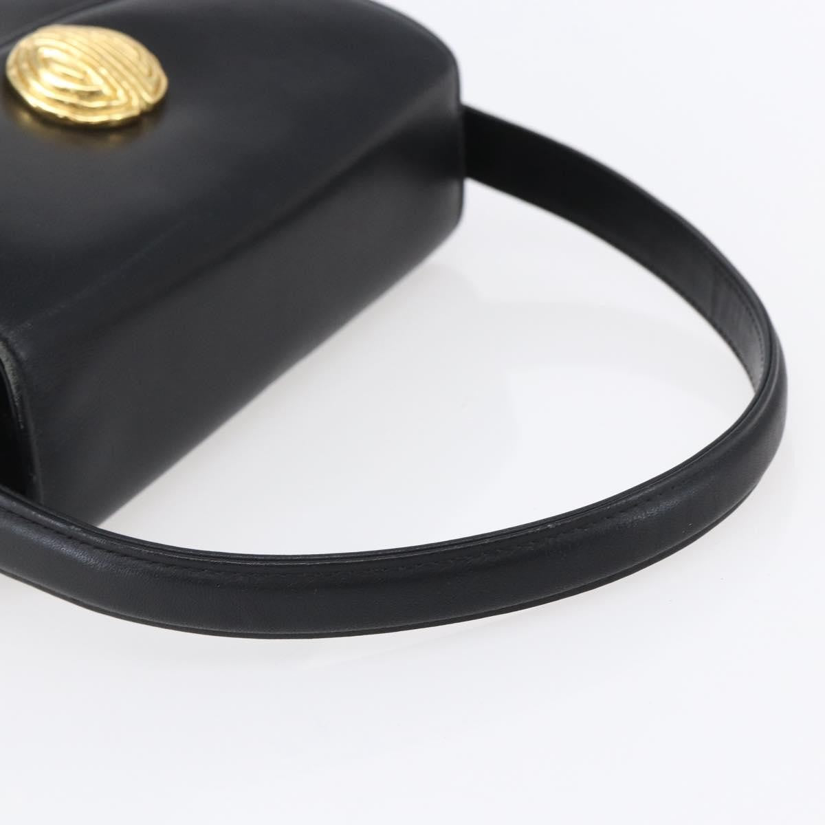 Givenchy Vintage Handbag Leather, BLACK, LEATHER, Handbag
