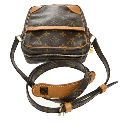 Louis Vuitton Danube Handbag Monogram Canvas, Brown, Canvas, Shoulder Bag