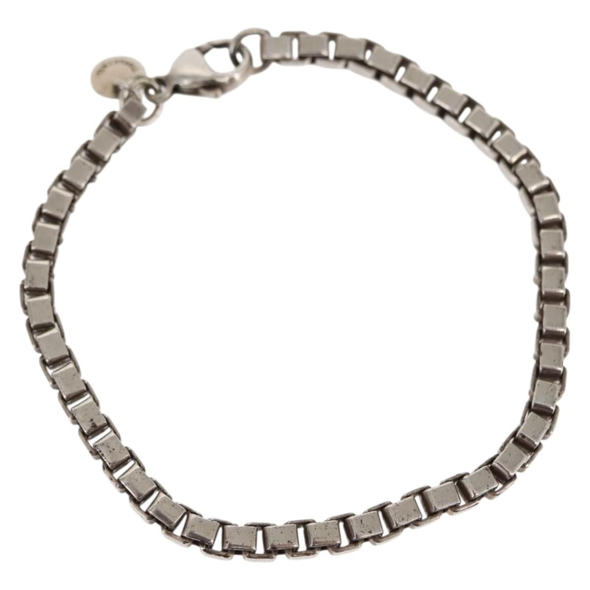 Tiffany & Co. Venetian Link Bracelet Sterling Silver, SILVER, SILVER, Bracelet