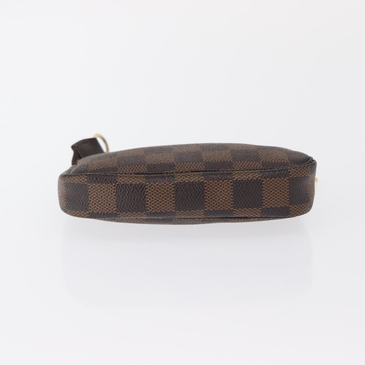 Louis Vuitton Mini pochette accessoires Damier Canvas, BROWN, CANVAS, Clutche & pouche