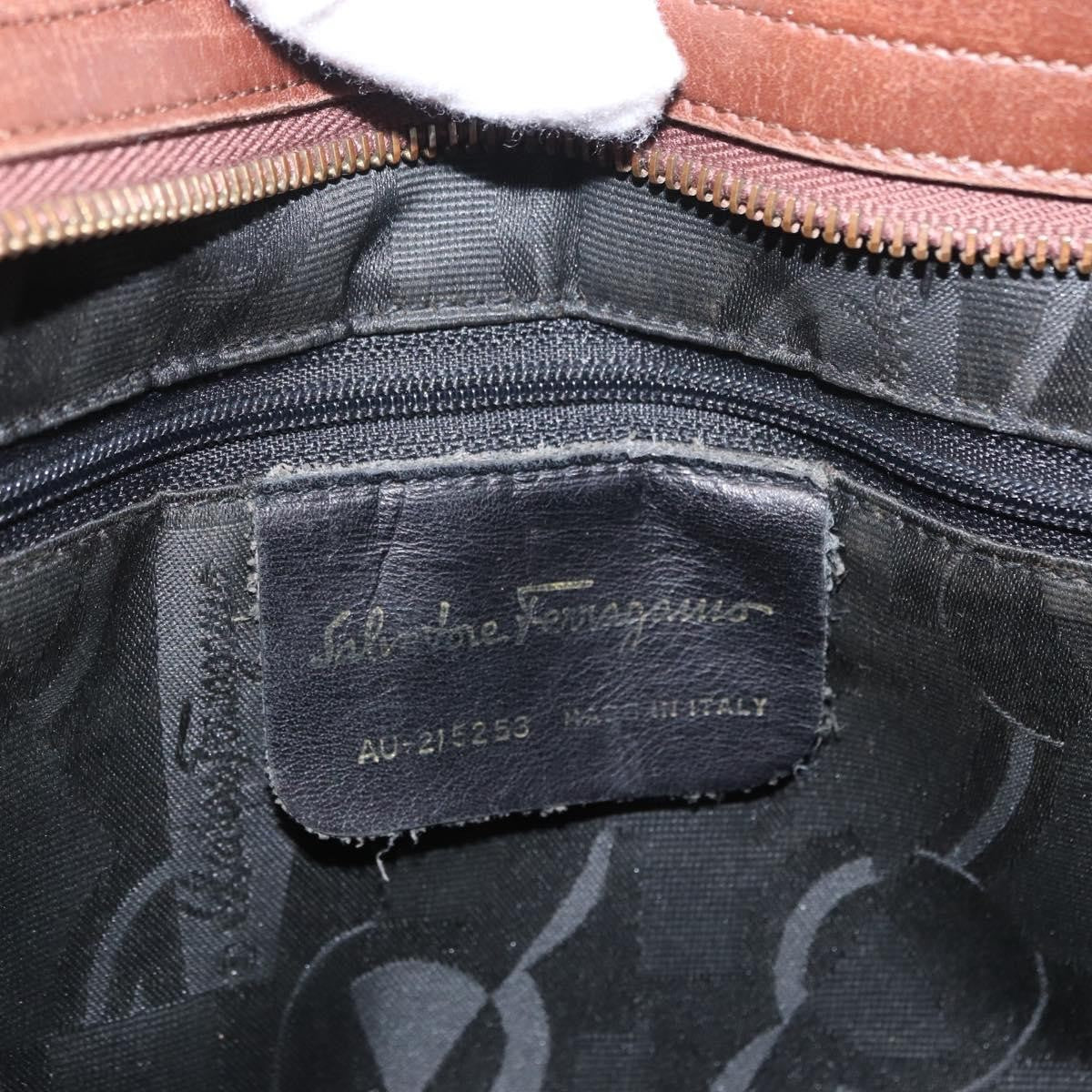 Salvatore Ferragamo Vala tote Canvas, BROWN, CANVAS, Tote bag