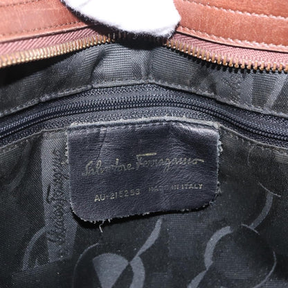 Salvatore Ferragamo Vala tote Canvas, BROWN, CANVAS, Tote bag