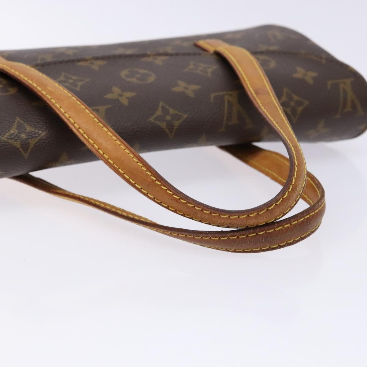 Louis Vuitton Sonatine Handbag Monogram Canvas, BROWN, CANVAS, Handbag