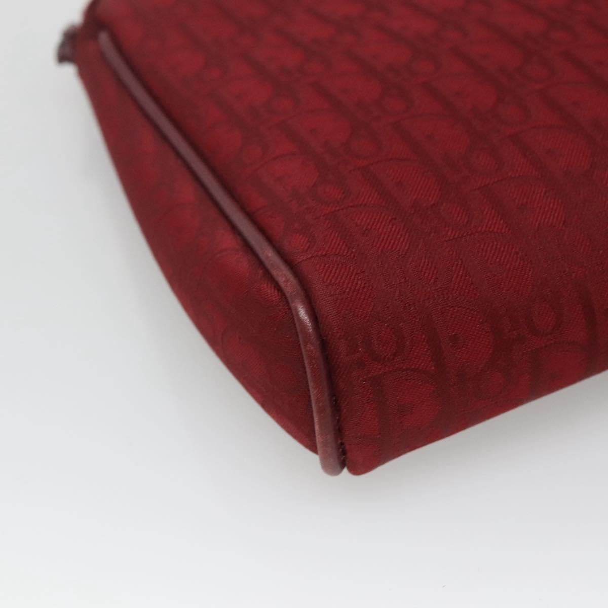 Christian Dior Trotter pouch Canvas, RED, CANVAS, Clutche & pouche
