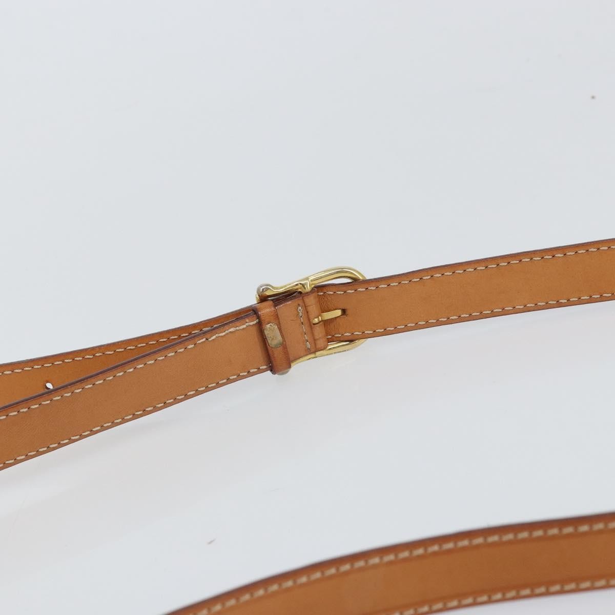 Celine Vintage Macadam Shoulder Bag Canvas and Leather, BROWN, CANVAS, Shoulder bag