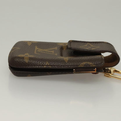 Louis Vuitton Etui Phone Case Monogram Canvas, BROWN, CANVAS, Tech accessory