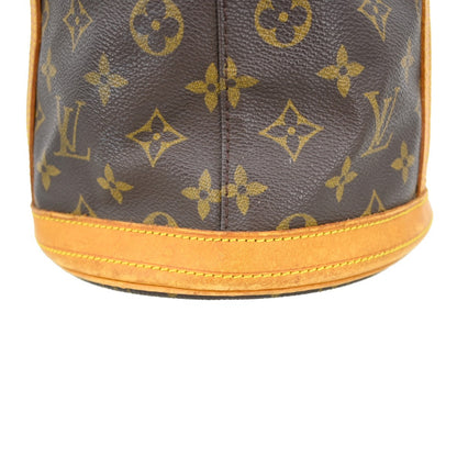 Louis Vuitton Bucket Bag Monogram Canvas, Brown, Canvas, Shoulder Bag