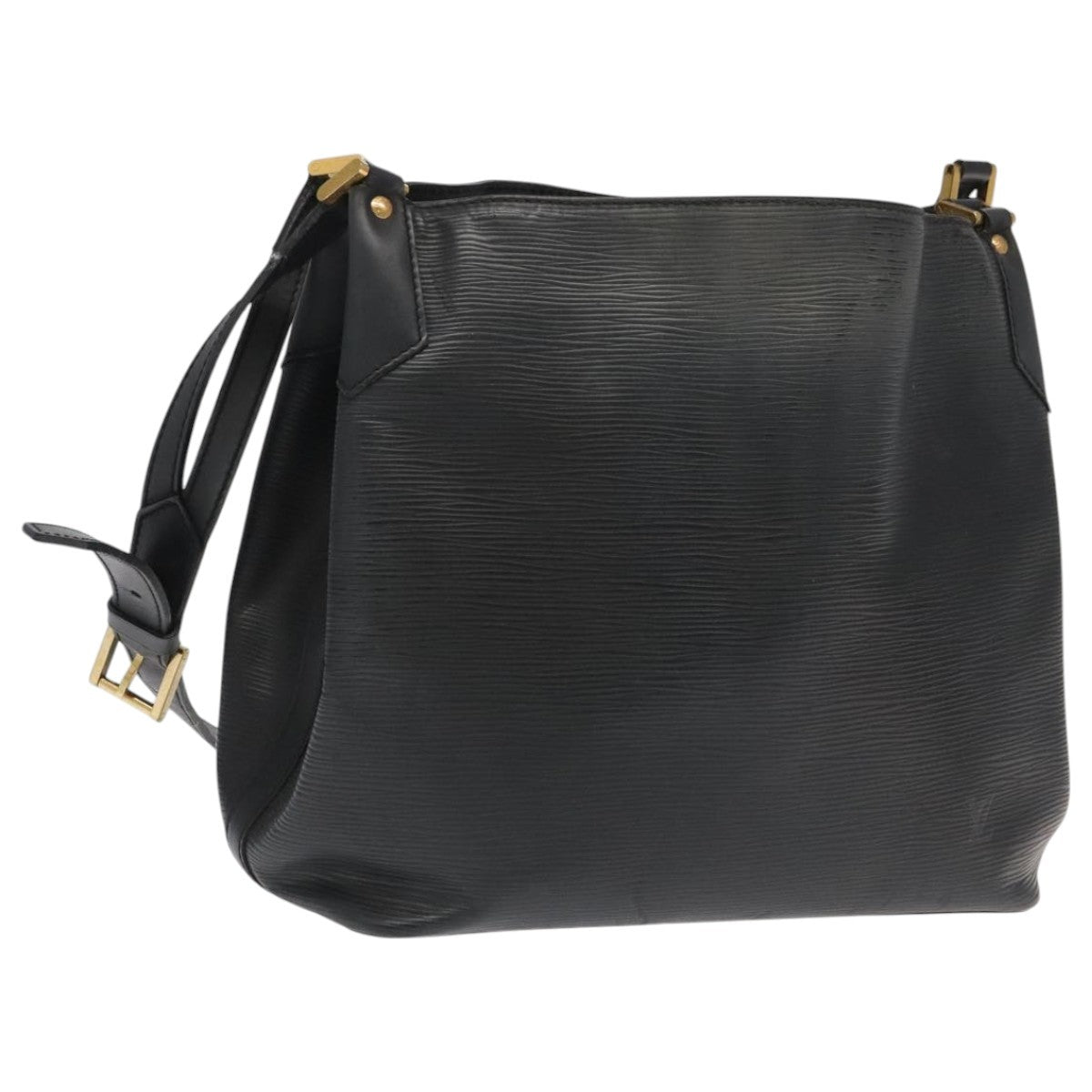 Louis Vuitton Mandara Handbag Epi Leather, BLACK, LEATHER, Handbag