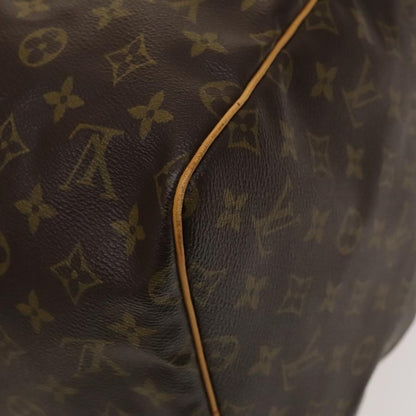 Louis Vuitton Keepall Bag Monogram Canvas, BROWN, CANVAS, Travel bag
