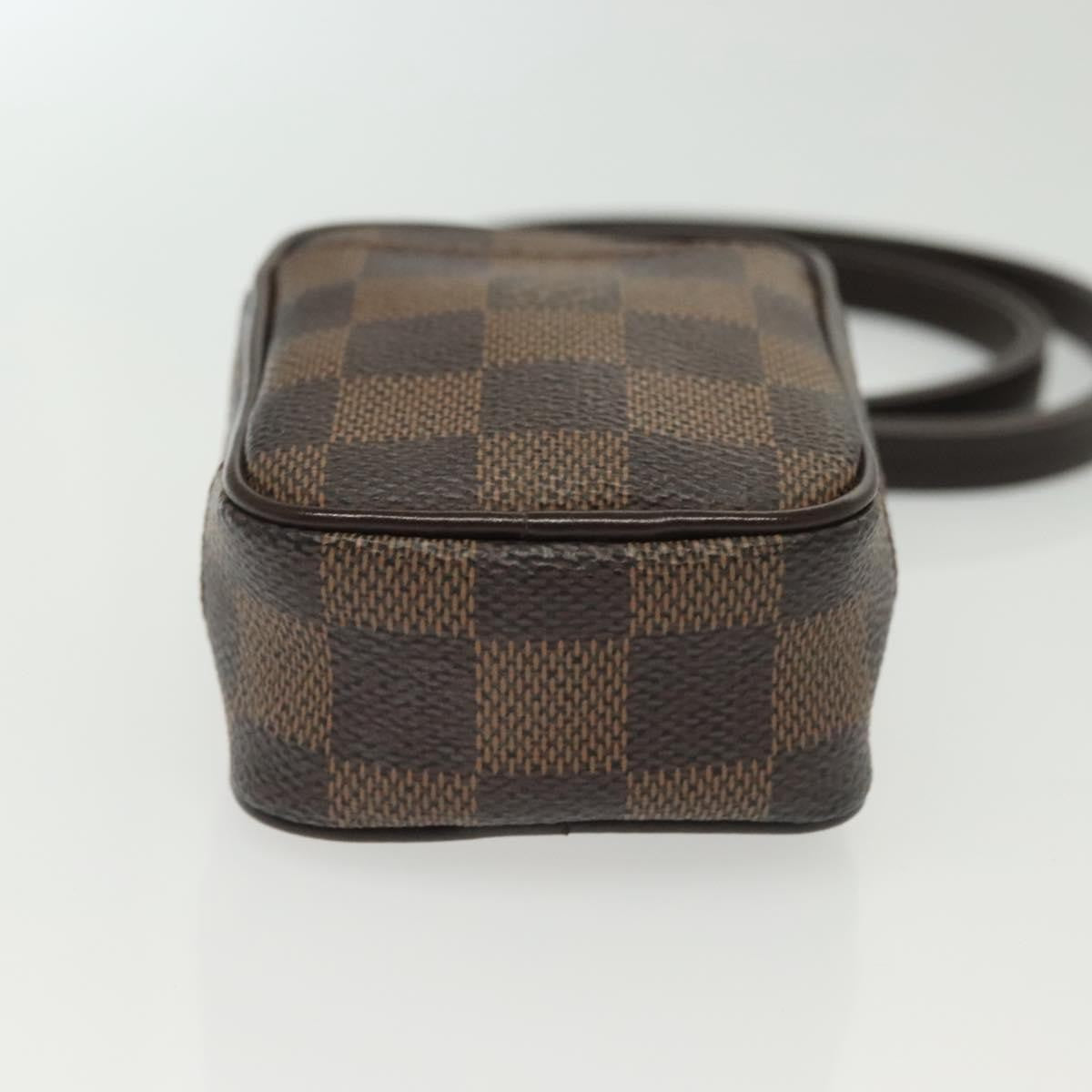Louis Vuitton Etui Okapi Camera Case Damier, BROWN, CANVAS, Travel bag