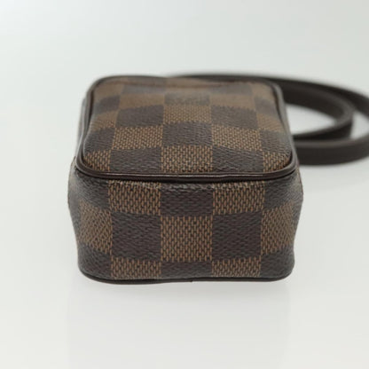 Louis Vuitton Etui Okapi Camera Case Damier, BROWN, CANVAS, Travel bag