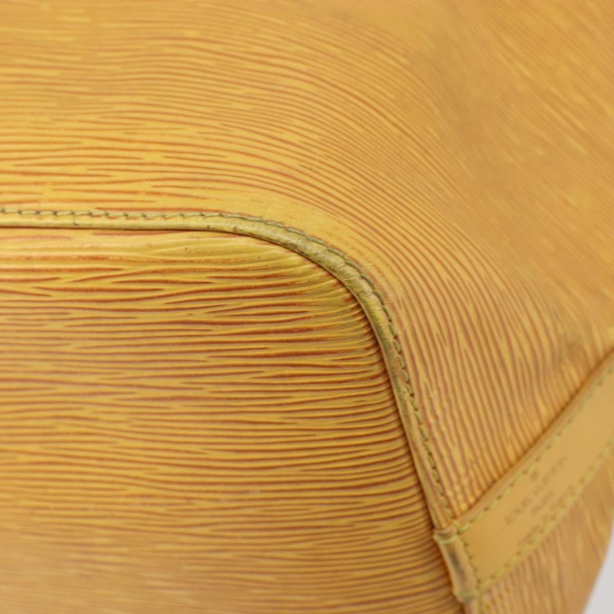 Louis Vuitton Noe Handbag Epi Leather, YELLOW, LEATHER, Shoulder bag