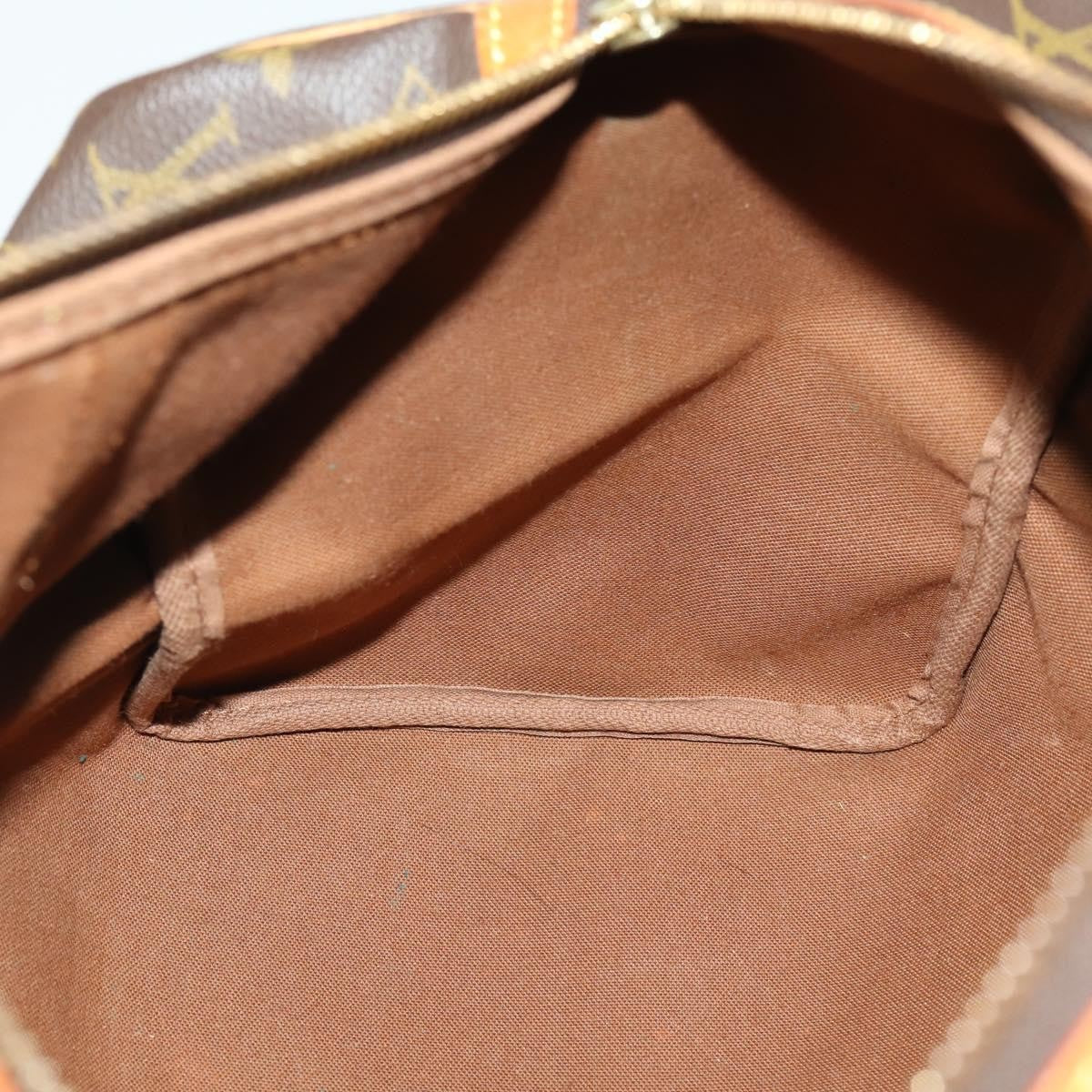 Louis Vuitton Sac Souple Handbag Monogram Canvas, BROWN, CANVAS, Travel bag
