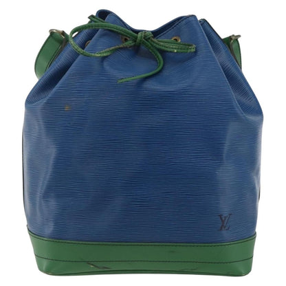 Louis Vuitton Bicolor Noe Handbag Epi Leather, Blue, Leather, Shoulder Bag