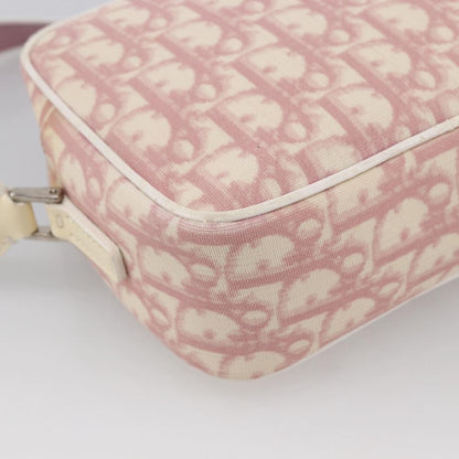 Christian Dior Vintage Crossbody Bag Diorissimo Canvas, PINK, CANVAS, Shoulder bag