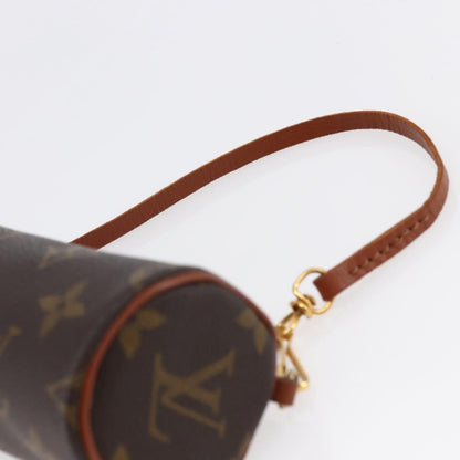Louis Vuitton Papillon Pochette Monogram Canvas, BROWN, CANVAS, Handbag