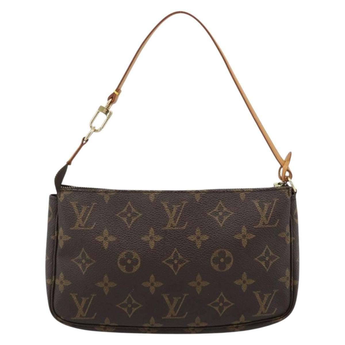 Louis Vuitton Pochette Accessoires NM Monogram Canvas, Brown, Canvas, Clutch