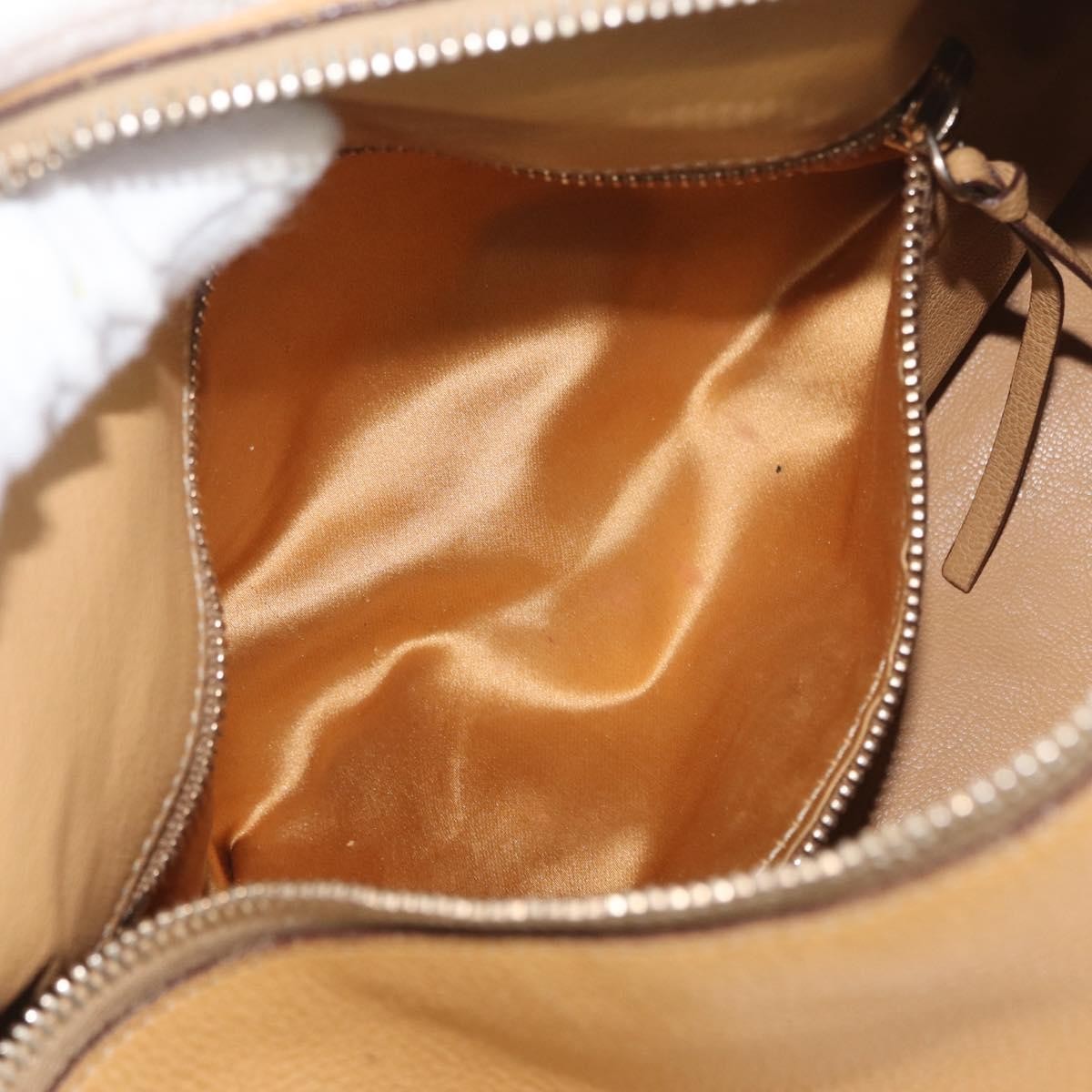 Prada Vintage Shoulder Bag Leather, BROWN, LEATHER, Shoulder bag