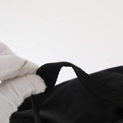 Prada Double Front Pocket Backpack Tessuto, BLACK, NYLON, Backpack
