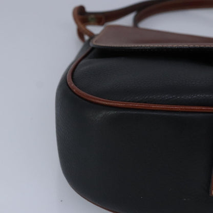 Bally Vintage Shoulder Bag Leather, Brown, Leather, Shoulder Bag
