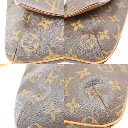 Louis Vuitton Musette Salsa Handbag Monogram Canvas, Brown, Canvas, Shoulder Bag