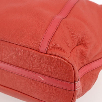 Bvlgari Chandra Top Handle Bag Leather, PINK, LEATHER, Tote bag