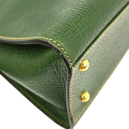 Loewe Vintage Shoulder Bag Leather, GREEN, LEATHER, Shoulder bag