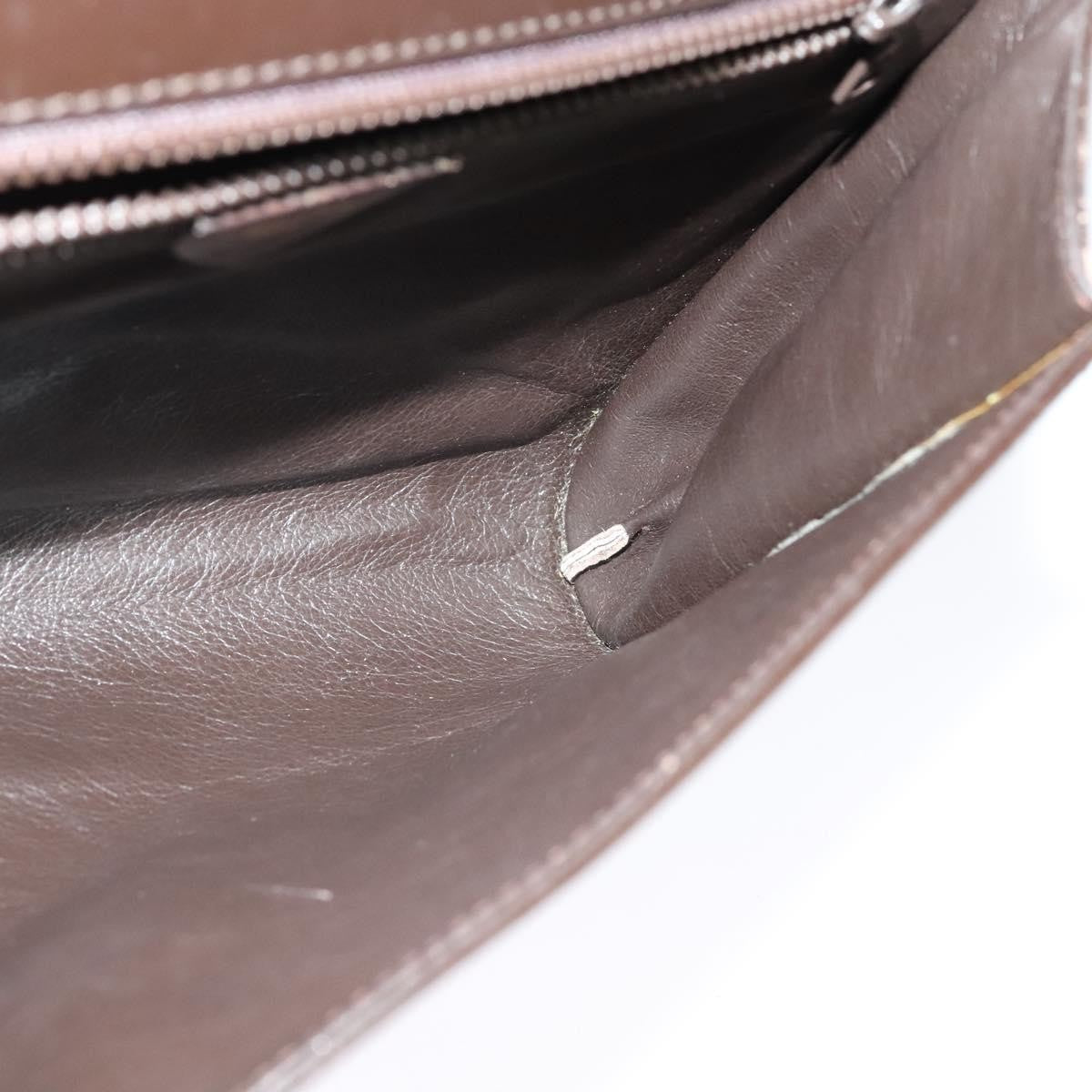 Celine Vintage Circle Logo Crossbody Bag Leather, BLACK, LEATHER, Shoulder bag