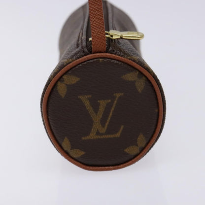 Louis Vuitton Papillon Pochette Monogram Canvas, BROWN, CANVAS, Handbag