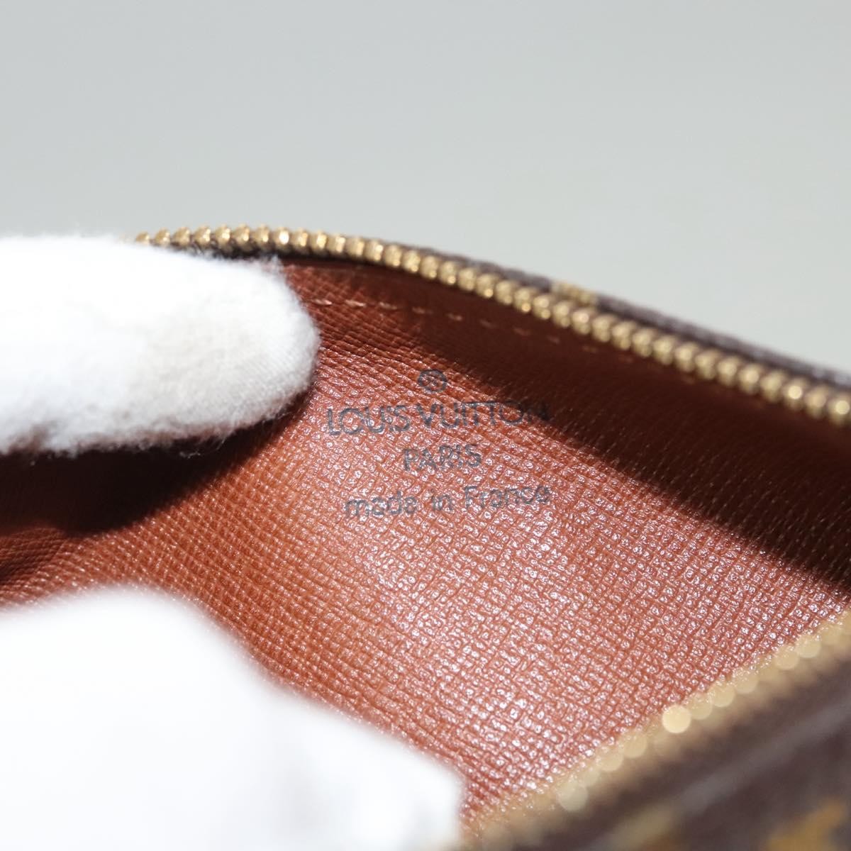 Louis Vuitton Papillon Pochette Monogram Canvas, BROWN, CANVAS, Handbag