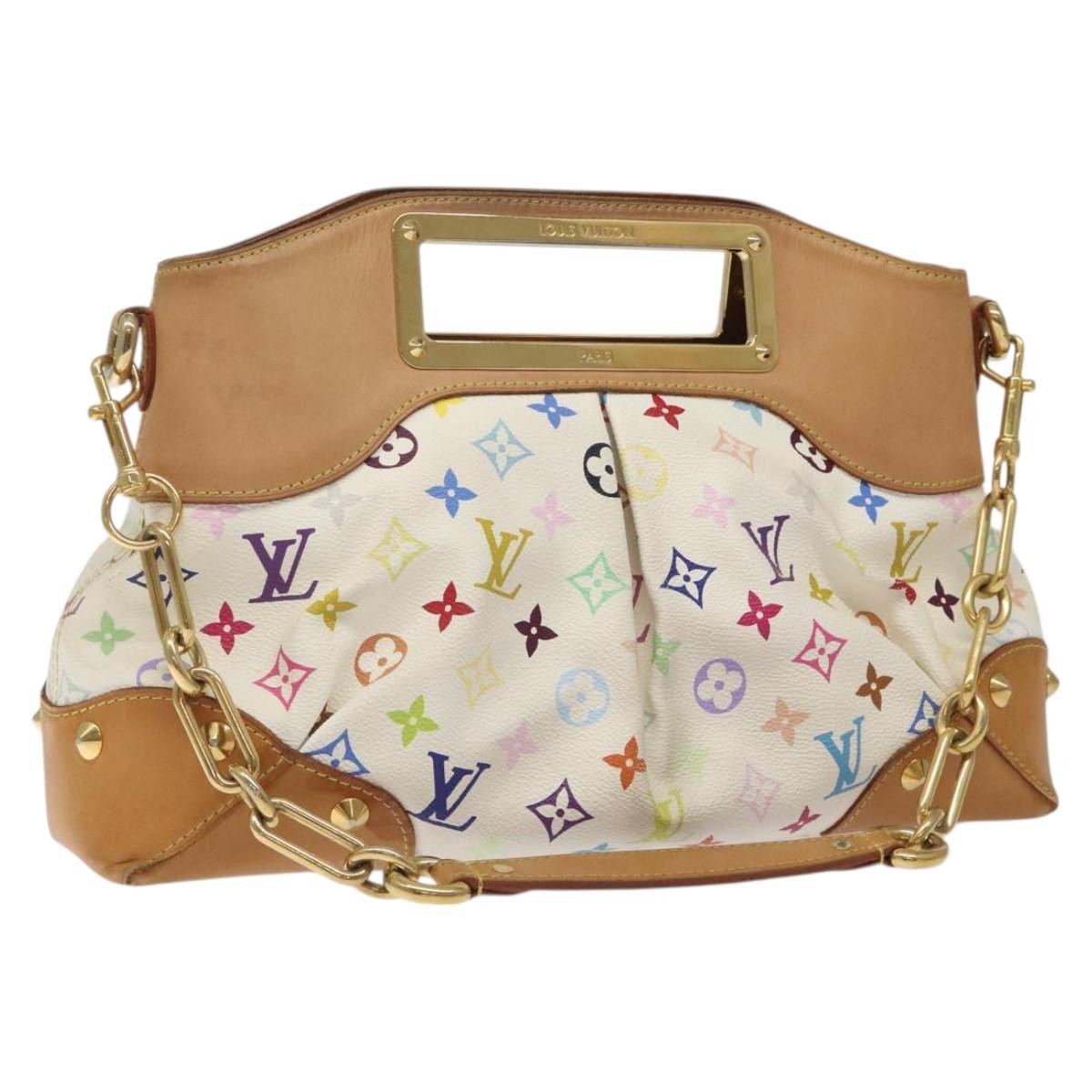 Louis Vuitton Judy Handbag Monogram Multicolor, MULTICOLOUR, CANVAS, Handbag