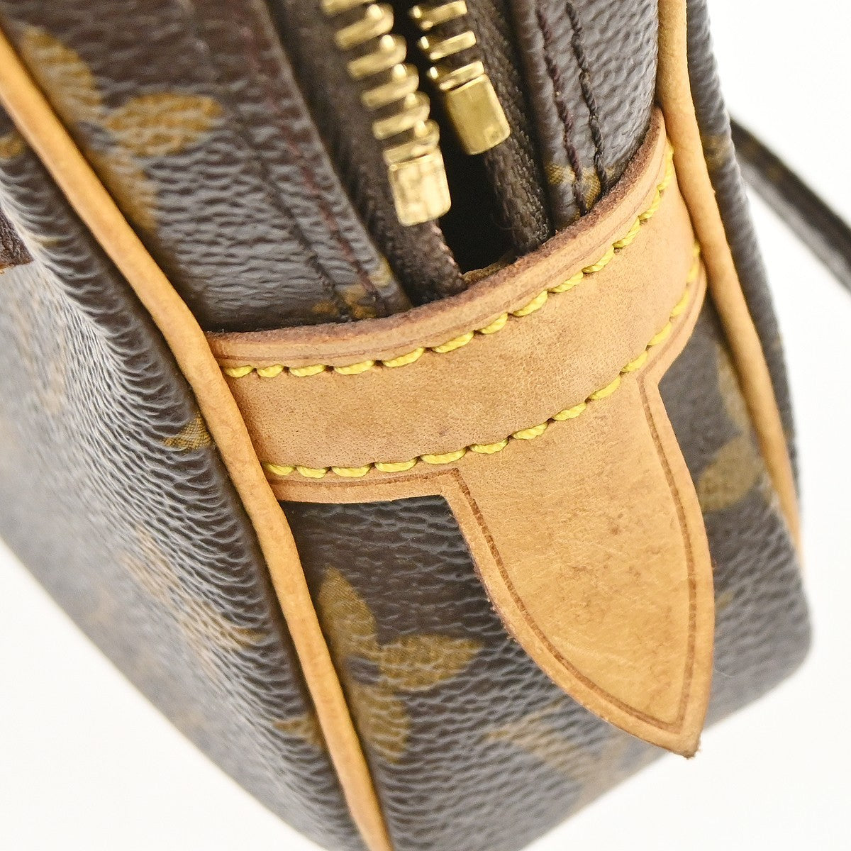 Louis Vuitton Pochette Marly Bandouliere Bag Monogram Canvas, Brown, Canvas, Shoulder Bag