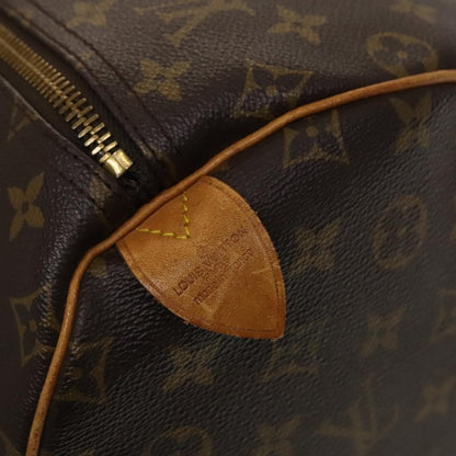 Louis Vuitton Keepall Bag Monogram Canvas, BROWN, CANVAS, Travel bag