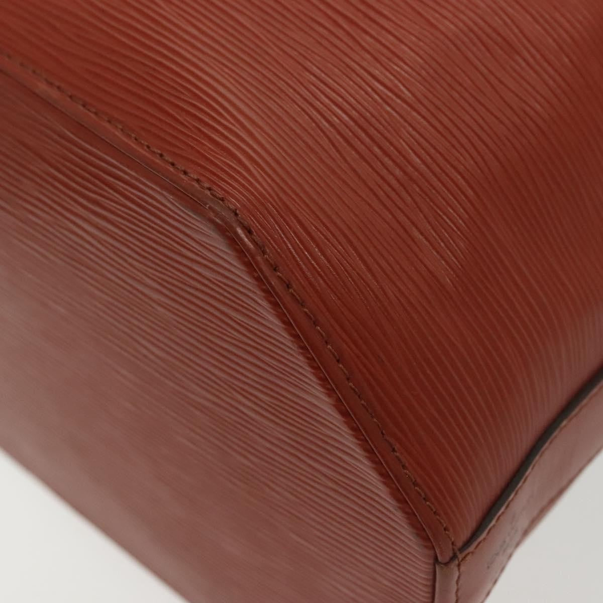 Louis Vuitton Vintage Sac d'Epaule Handbag Epi Leather, BROWN, LEATHER, Handbag