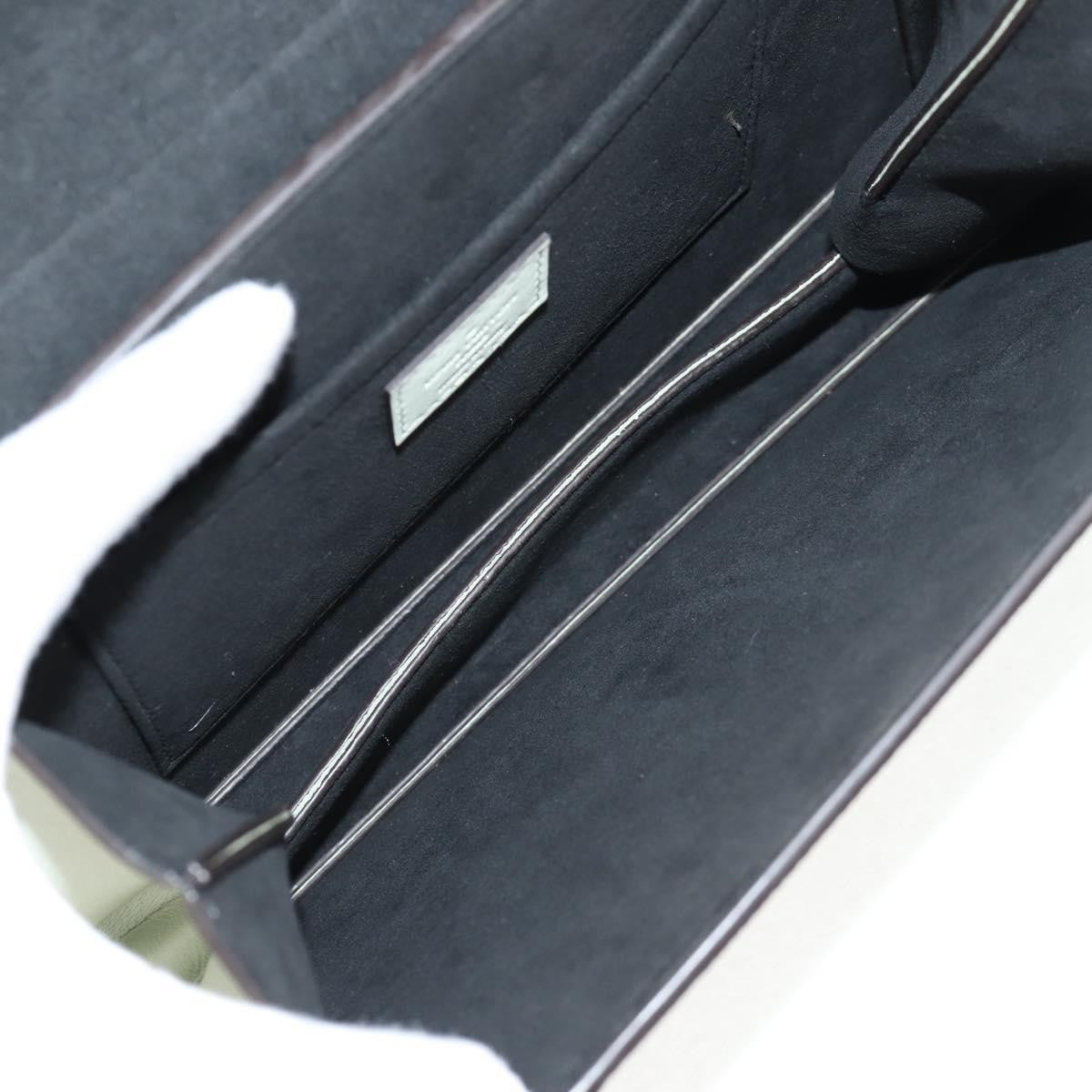 Louis Vuitton Trapeze Handbag Calfskin and Taiga Leather, GRAY, LEATHER, Shoulder bag