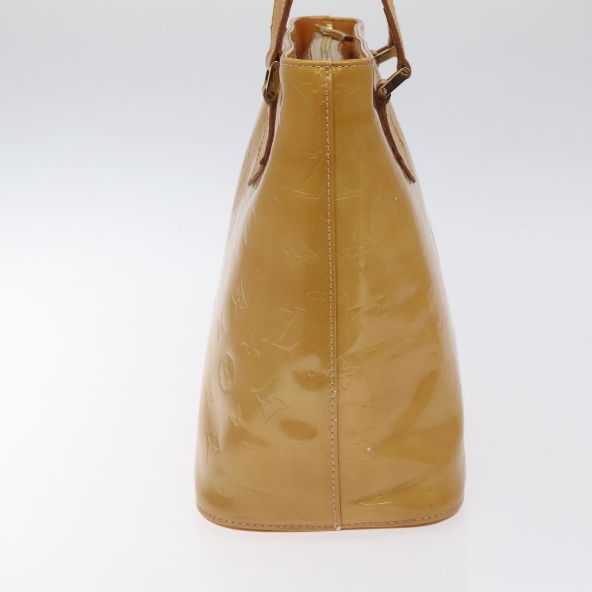 Louis Vuitton Houston Handbag Monogram Vernis, BEIGE, PATENT_LEATHER, Handbag