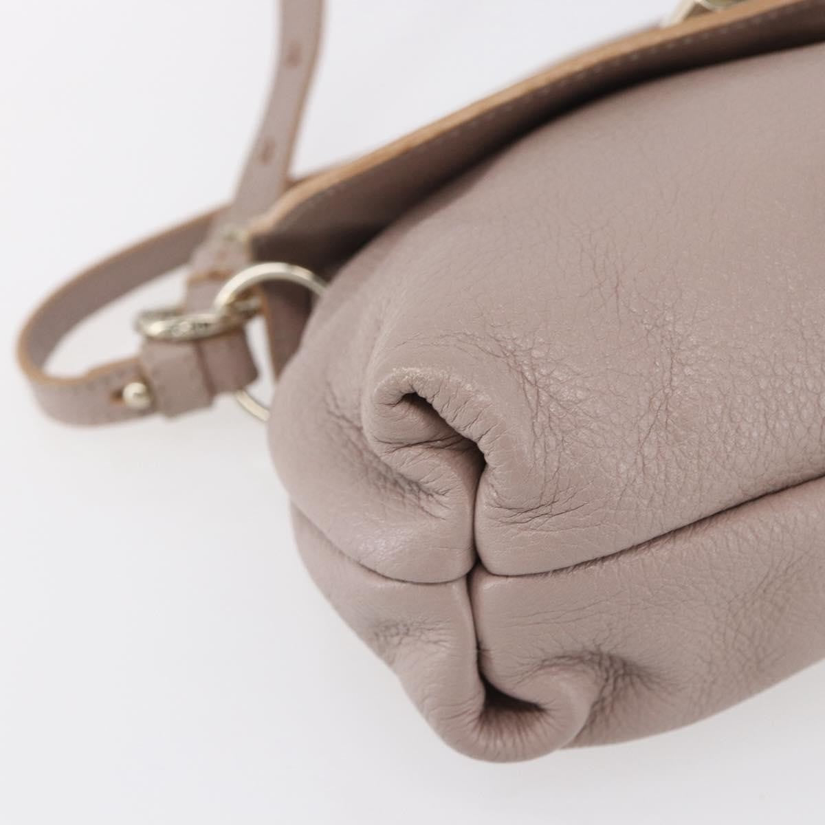 Chloe Lily Shoulder bag Leather, PINK, LEATHER, Shoulder bag