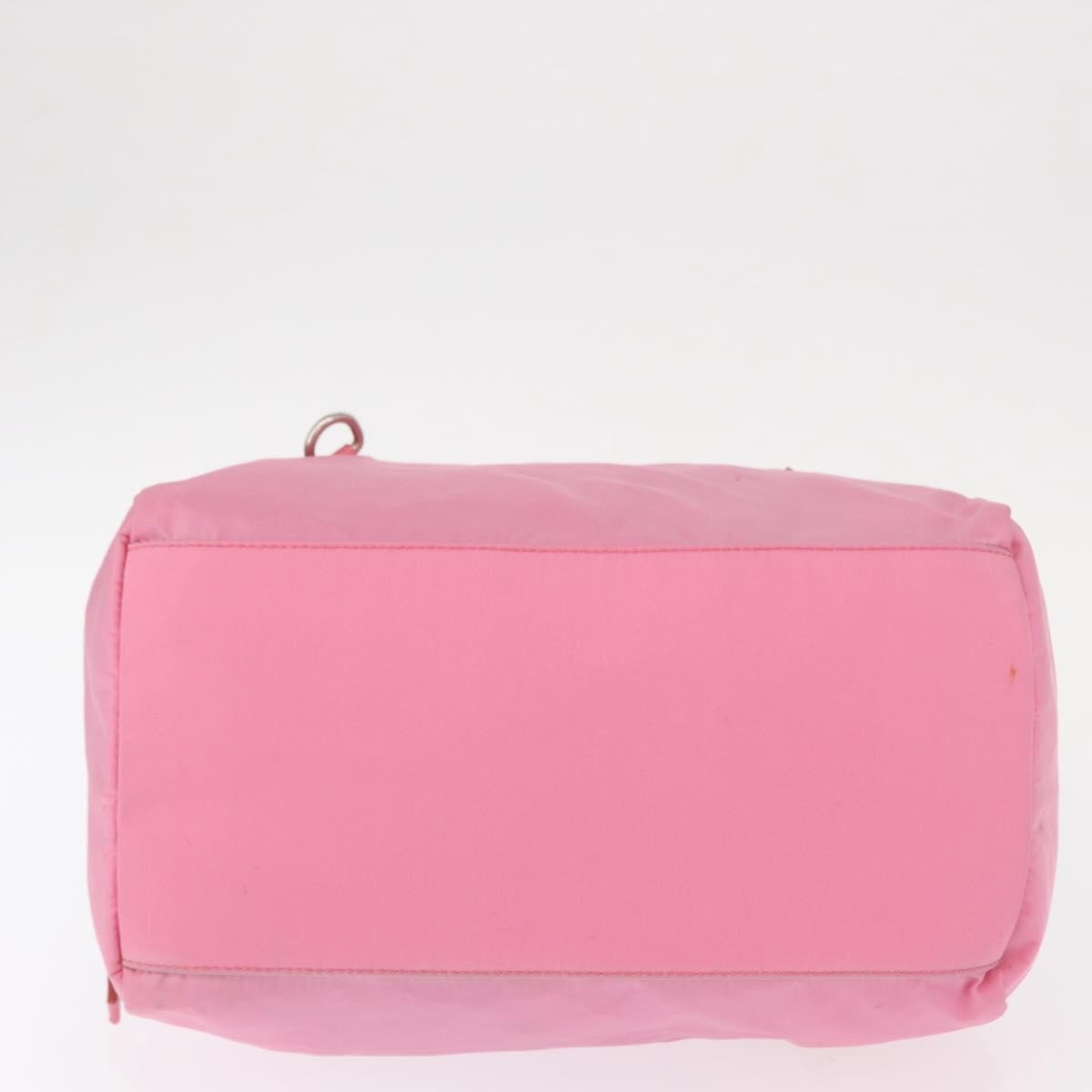 Prada Side Pocket Convertible Duffle Bag Tessuto, Pink, Nylon, Handbag