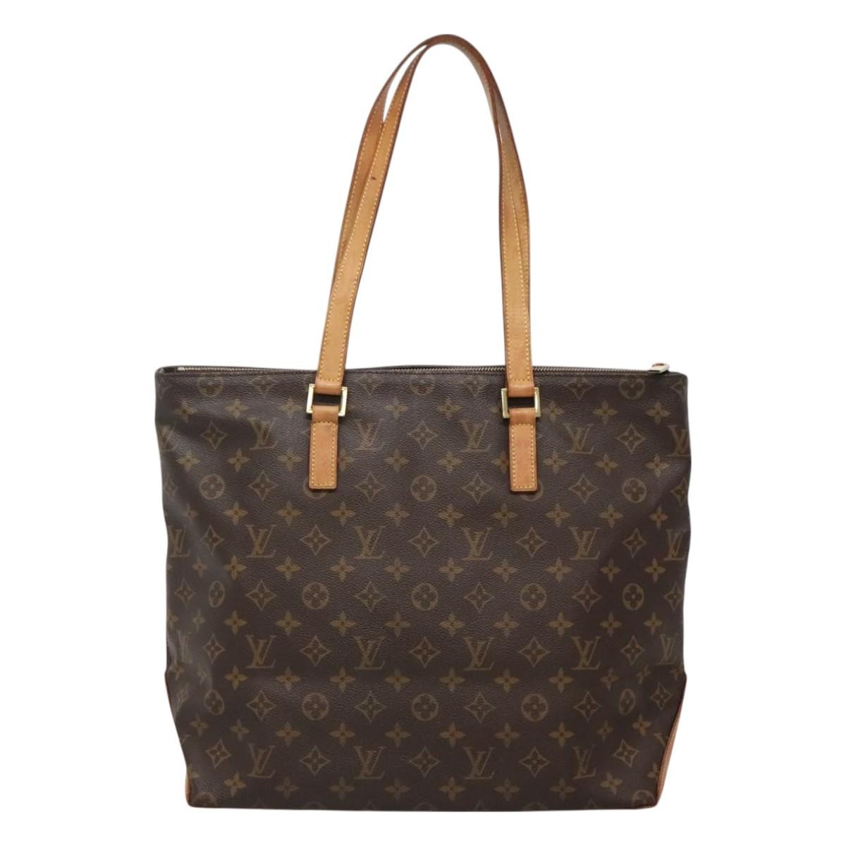 Louis Vuitton Cabas Piano Monogram Canvas, BROWN, CANVAS, Tote bag