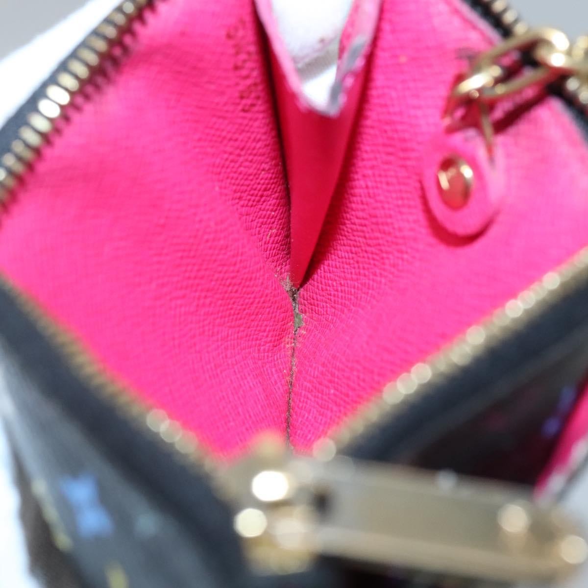 Louis Vuitton Pochette clés NM Monogram Multicolor Canvas, MULTICOLOUR, CANVAS, Wallets