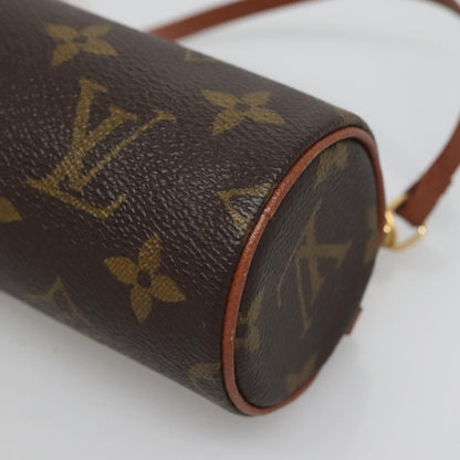 Louis Vuitton Papillon Pochette Monogram Canvas, BROWN, CANVAS, Clutche & pouche