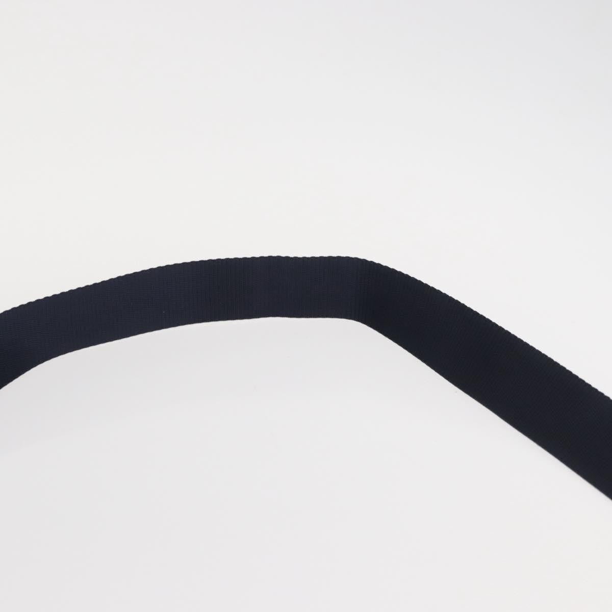 Prada Buckle Messenger Bag Tessuto, NAVY, NYLON, Shoulder bag