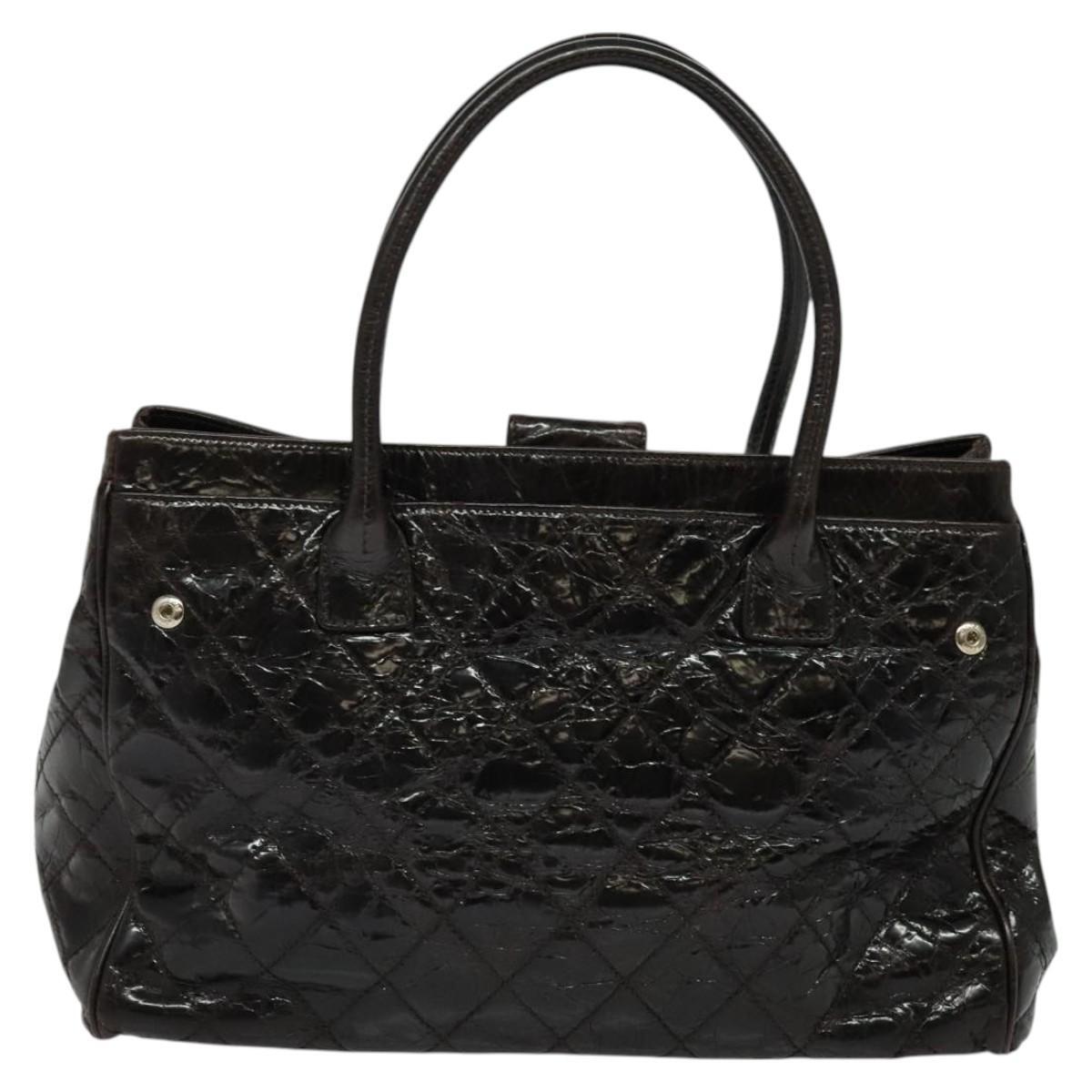 Chanel Executive tote Patent leather, BROWN, PATENT_LEATHER, Tote bag