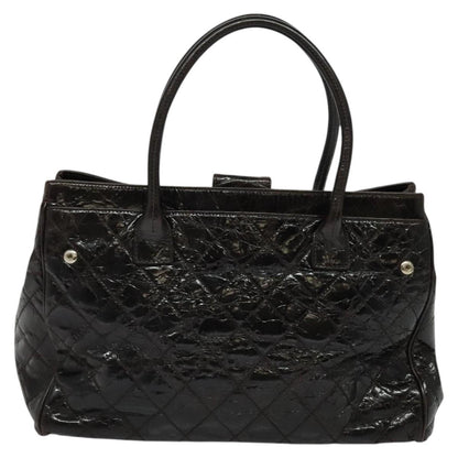 Chanel Executive tote Patent leather, BROWN, PATENT_LEATHER, Tote bag