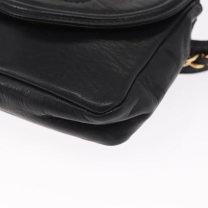 Chanel Chain Envelope Belt Bag Quilted Calfskin, BLACK, LEATHER, Clutche & pouche