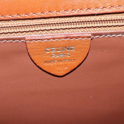 Celine Handbag Leather, BROWN, LEATHER, Handbag