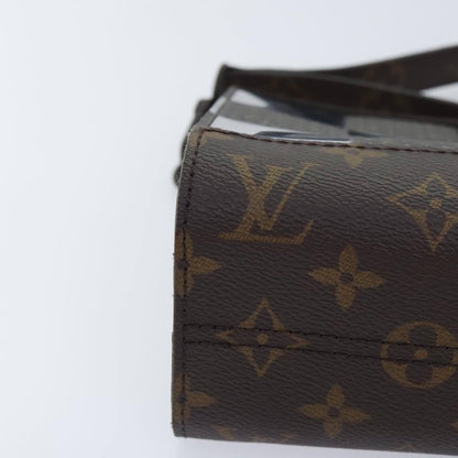 Louis Vuitton Chess Stand Pouch Canvas, BROWN, CANVAS, Clutche & pouche