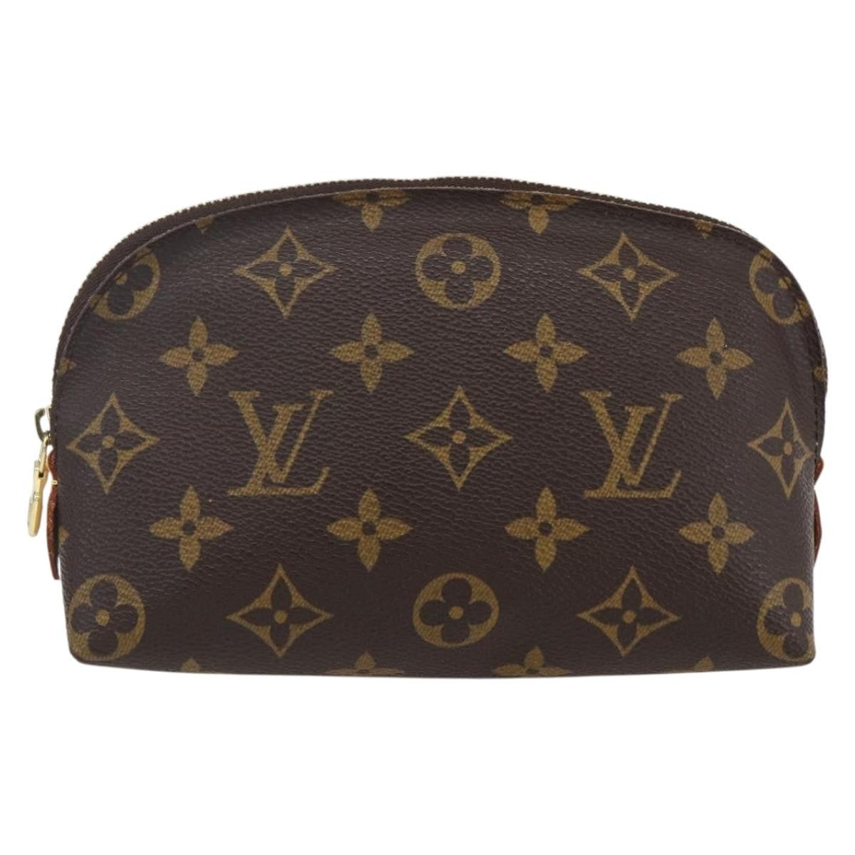 Louis Vuitton Cosmetic Pouch Monogram Canvas, BROWN, CANVAS, Clutche & pouche