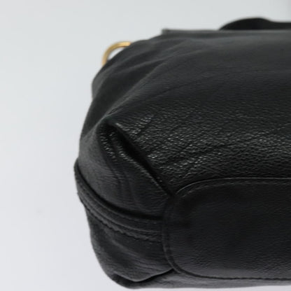 Chloe Elsie Satchel Leather, BLACK, LEATHER, Handbag