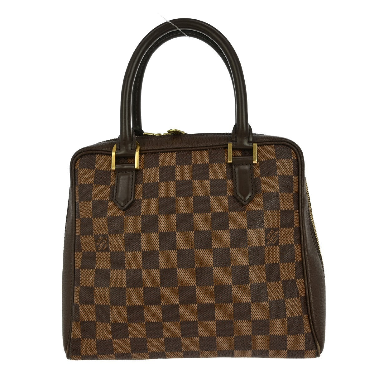 Louis Vuitton Brera Handbag Damier, BROWN, CANVAS, Handbag